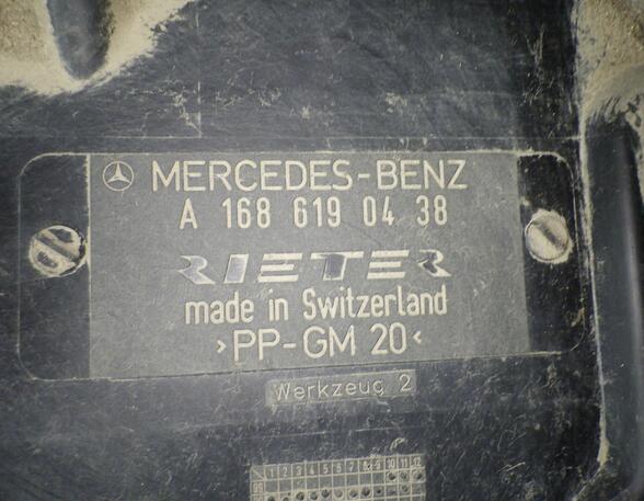 Bodem Beschermplaat MERCEDES-BENZ A-Klasse (W168)