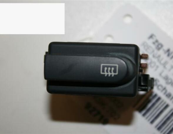 Heated Rear Windscreen Switch RENAULT Clio II (BB, CB)