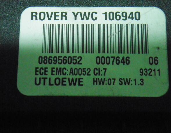 Headlight Light Switch ROVER 75 (RJ)