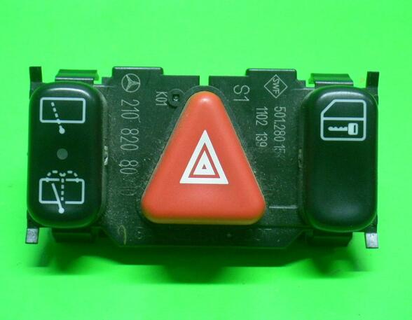 Hazard Warning Light Switch MERCEDES-BENZ E-Klasse T-Model (S210), MERCEDES-BENZ C-Klasse T-Model (S202)