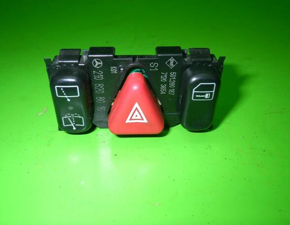 Hazard Warning Light Switch MERCEDES-BENZ E-Klasse T-Model (S210), MERCEDES-BENZ C-Klasse T-Model (S202)