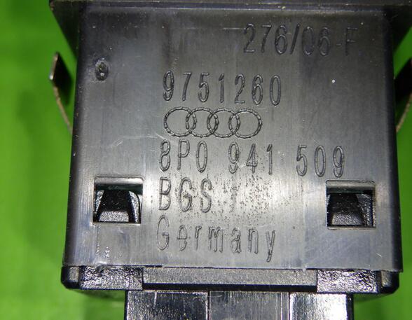 Hazard Warning Light Switch AUDI A3 (8P1), AUDI A3 Sportback (8PA)