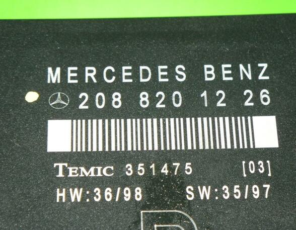 Door Closing Control Unit MERCEDES-BENZ E-Klasse T-Model (S210), MERCEDES-BENZ C-Klasse (W202)