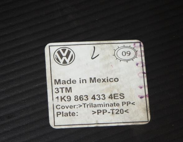 Boot Cover Trim Panel VW Golf V Variant (1K5), VW Golf VI Variant (AJ5)