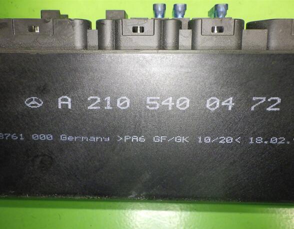 Fuse Box Cover MERCEDES-BENZ SLK (R170), MERCEDES-BENZ E-Klasse T-Model (S210)