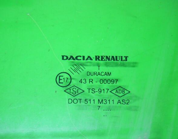 Door Glass DACIA Duster (HS), DACIA Logan MCV (KS)