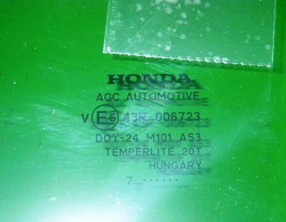 Door Glass HONDA CR-V III (RE)