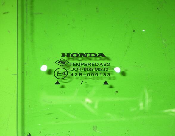 Door Glass HONDA Jazz II (GD, GE2, GE3)