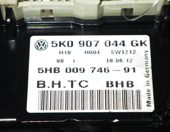 Bedieningselement airconditioning VW Golf VI (5K1), VW Tiguan (5N)