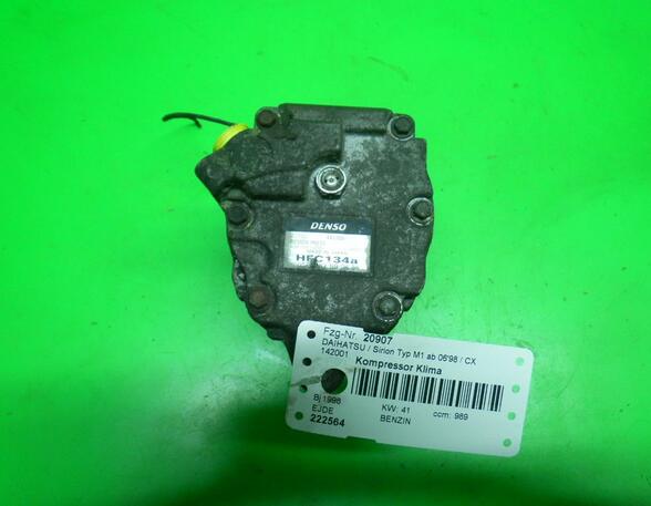 Air Conditioning Compressor DAIHATSU Sirion (M1)