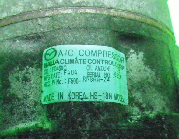 Air Conditioning Compressor MAZDA 3 Stufenheck (BL)