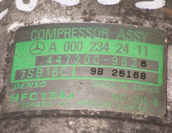 Air Conditioning Compressor MERCEDES-BENZ Vito Bus (W638), ROVER 75 (RJ)