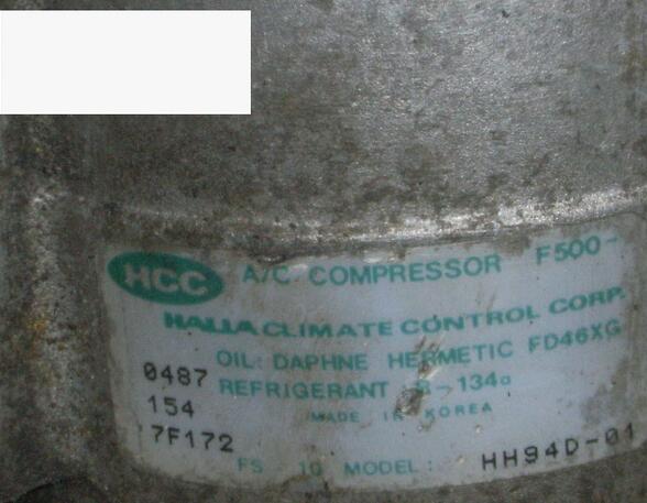 Air Conditioning Compressor KIA Sephia Stufenheck (FA)