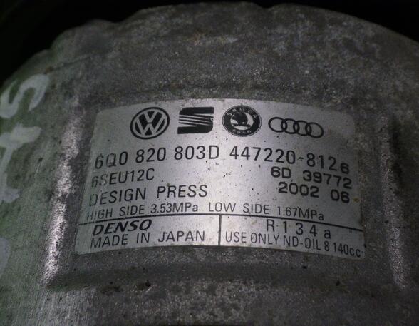 Air Conditioning Compressor SKODA Fabia I (6Y2), VW Polo (9N)