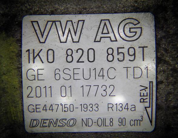 Air Conditioning Compressor VW Golf VI (5K1), VW Golf V (1K1)