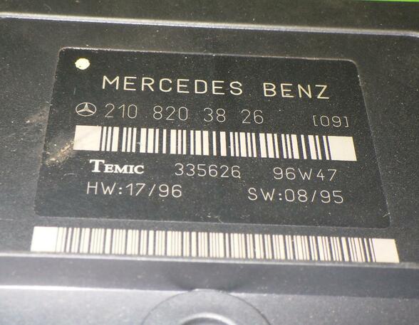 Regeleenheid airconditioning MERCEDES-BENZ E-Klasse (W210), MERCEDES-BENZ E-Klasse T-Model (S210)