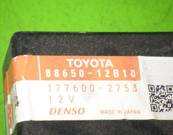 Air Conditioning Control Unit TOYOTA Auris (ADE15, NDE15, NRE15, ZRE15, ZZE15)