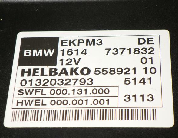 Fuel Injection Control Unit BMW 3er (F30, F80), BMW 3er (E46)