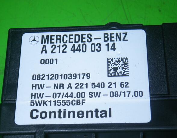 Fuel Pump Relay MERCEDES-BENZ E-Klasse (W212), MERCEDES-BENZ C-Klasse T-Model (S204)