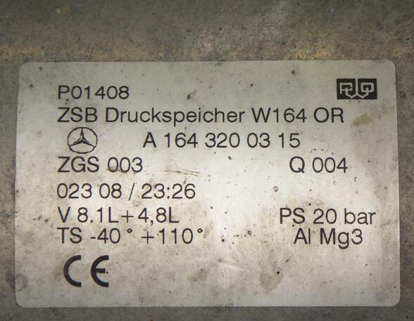 Pressure Accumulator MERCEDES-BENZ GL-Klasse (X164)