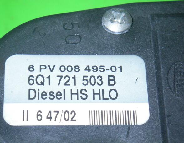 Sensor gaspedaalpositie AUDI A3 (8L1), VW Polo (9N)