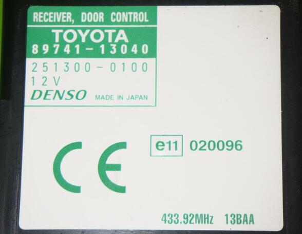 Central Locking System Control Unit TOYOTA Corolla Verso (E12)