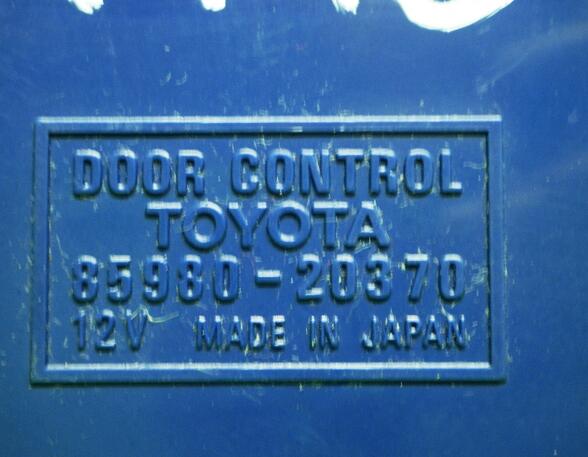 Central Locking System Control Unit TOYOTA Celica Coupe (AT20, ST20)