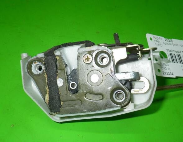 Door Lock OPEL Agila (A) (A H00)