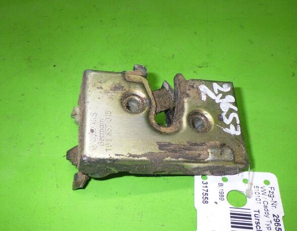 Door Lock VW Caddy I (14), VW Polo Coupe (80, 86C)