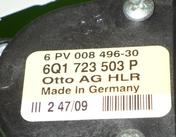 Accelerator pedal AUDI A1 (8X1, 8XK), AUDI A1 Sportback (8XA, 8XF), VW Polo (6C1, 6R1)
