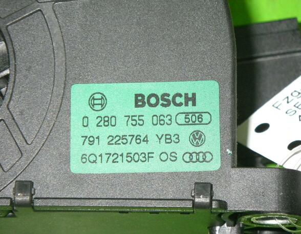 Accelerator pedal SEAT Ibiza III (6L1), VW Fox Schrägheck (5Z1, 5Z3, 5Z4)