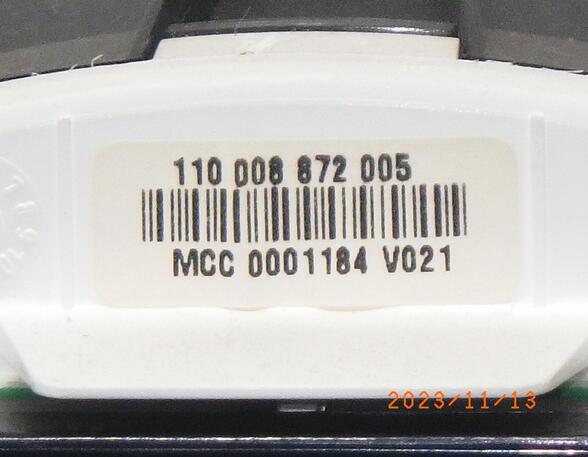 5339693 Instrumentenkombination SMART City-Coupe (MC 01) 0001184V021