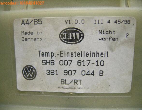 Bedieningselement airconditioning VW PASSAT Variant (3B5)