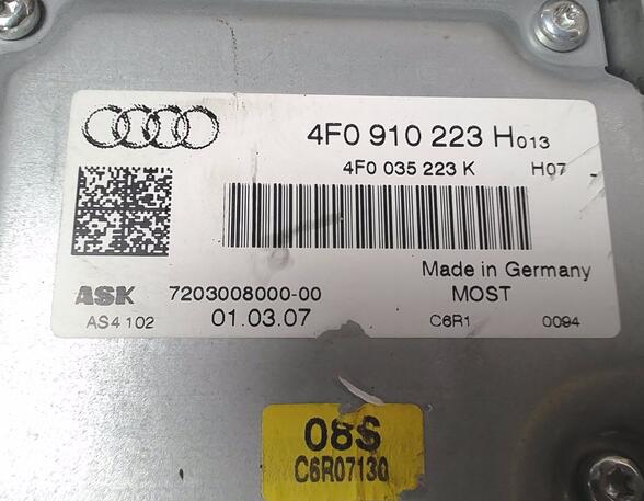 VERSTÄRKER (Armaturenbrett / Mittelkonsole) Audi Audi A6 Diesel (4F) 2698 ccm 132 KW 2006>2008