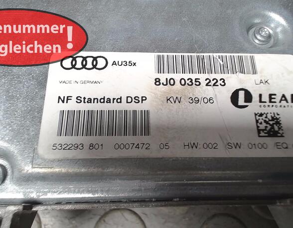 VERSTÄRKER  (Armaturenbrett / Mittelkonsole) Audi Audi TT Benzin (8J) 3189 ccm 184 KW 2006>2010