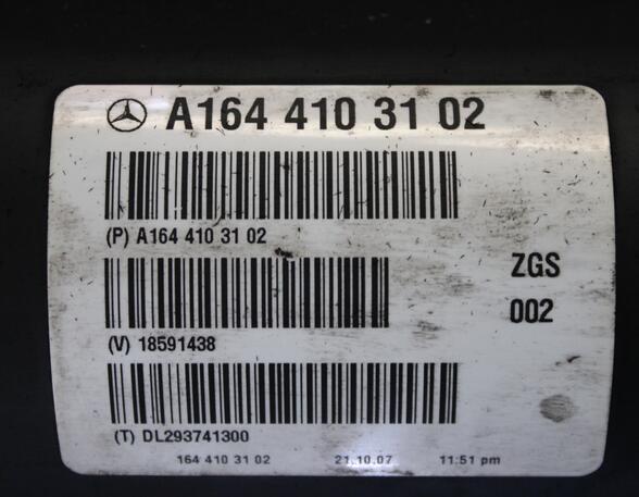 KARDANWELLE  (Kardanwelle) Mercedes-Benz M-Klasse Diesel (164) 2987 ccm 140 KW 2008>2009