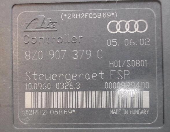 HAUPTBREMSAGGREGAT ABS (Bremsen vorn) Audi Audi A2 Benzin (8Z) 1390 ccm 55 KW 2000>2005