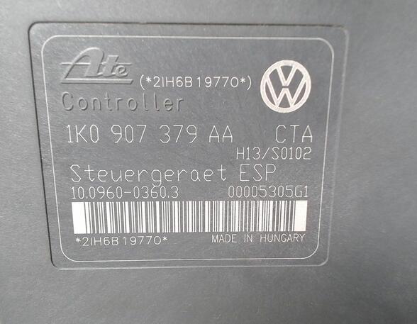 HAUPTBREMSAGGREGAT ABS  (Bremsen vorn) VW Golf Diesel (1K/1KP/5M/1KM) 1896 ccm 77 KW 2006