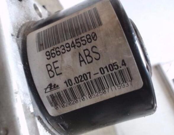 ABS Hydraulisch aggregaat PEUGEOT 207 (WA, WC)