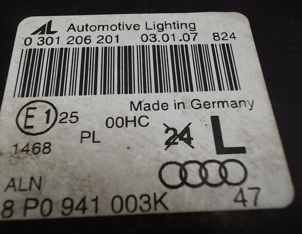 SCHEINWERFER LINKS  (Scheinwerfer) Audi Audi A3 Diesel (8P) 1968 ccm 103 KW 2005>2008