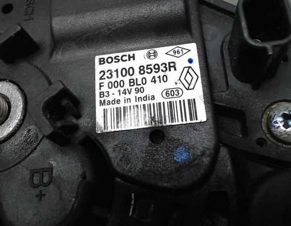 LICHTMASCHINE ( 90 A ) BOSCH (Motorelektrik) Dacia Logan Benzin 898 ccm 66 KW 2015>2016