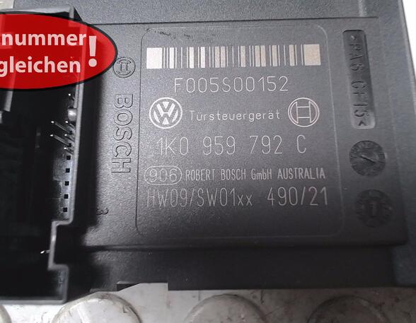 FENSTERHEBERMOTOR RECHTS (Tür vorn) VW Golf Diesel (1K/1KP/5M/1KM) 1896 ccm 77 KW 2003>2008