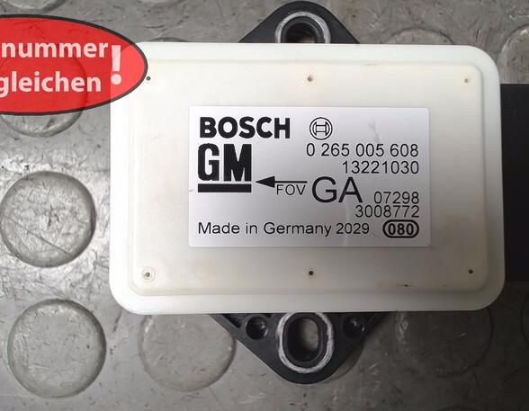 QUERBESCHLEUNIGUNGSSENSOR/ DREHRATENSENSOR (Sensoren) Opel Meriva Benzin (X01) 1598 ccm 77 KW 2005>2008