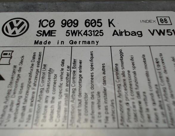Airbag Control Unit VW Polo (9N)