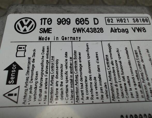 Regeleenheid airbag VW Touran (1T1, 1T2)