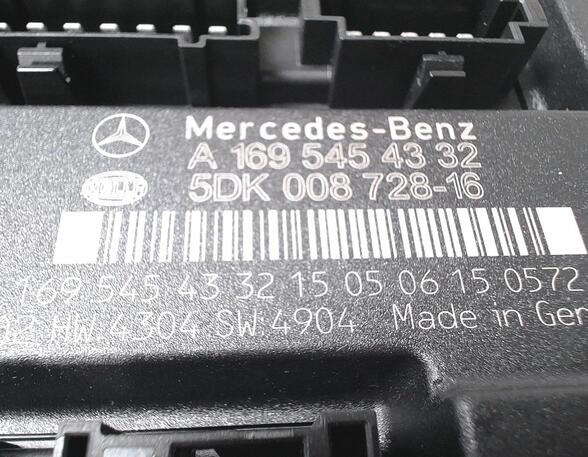 Regeleenheid airbag MERCEDES-BENZ B-Klasse (W245)