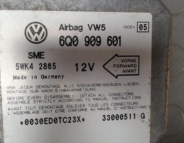 Airbag Control Unit VW Lupo (60, 6X1)