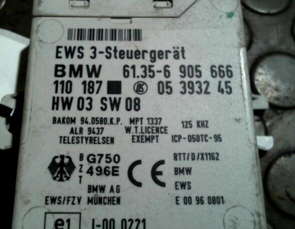 STEUERGERÄT WEGFAHRSPERRE (Steuergeräte) BMW 3er Benzin (E46) 1895 ccm 87 KW 1998>2001