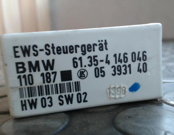 STEUERGERÄT WEGFAHRSPERRE (Steuergeräte) BMW 3er Benzin (E36) 1596 ccm 75 KW 1994>1998