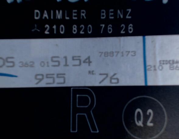 TÜRSTEUERGERÄT VORN RECHTS (Steuergeräte) Mercedes-Benz E-Klasse Diesel (210) 3222 ccm 145 KW 1999>2002